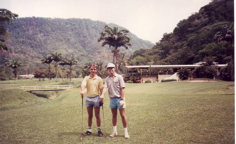Tim Washington/Tim Derrick Brian Comben golf T&T